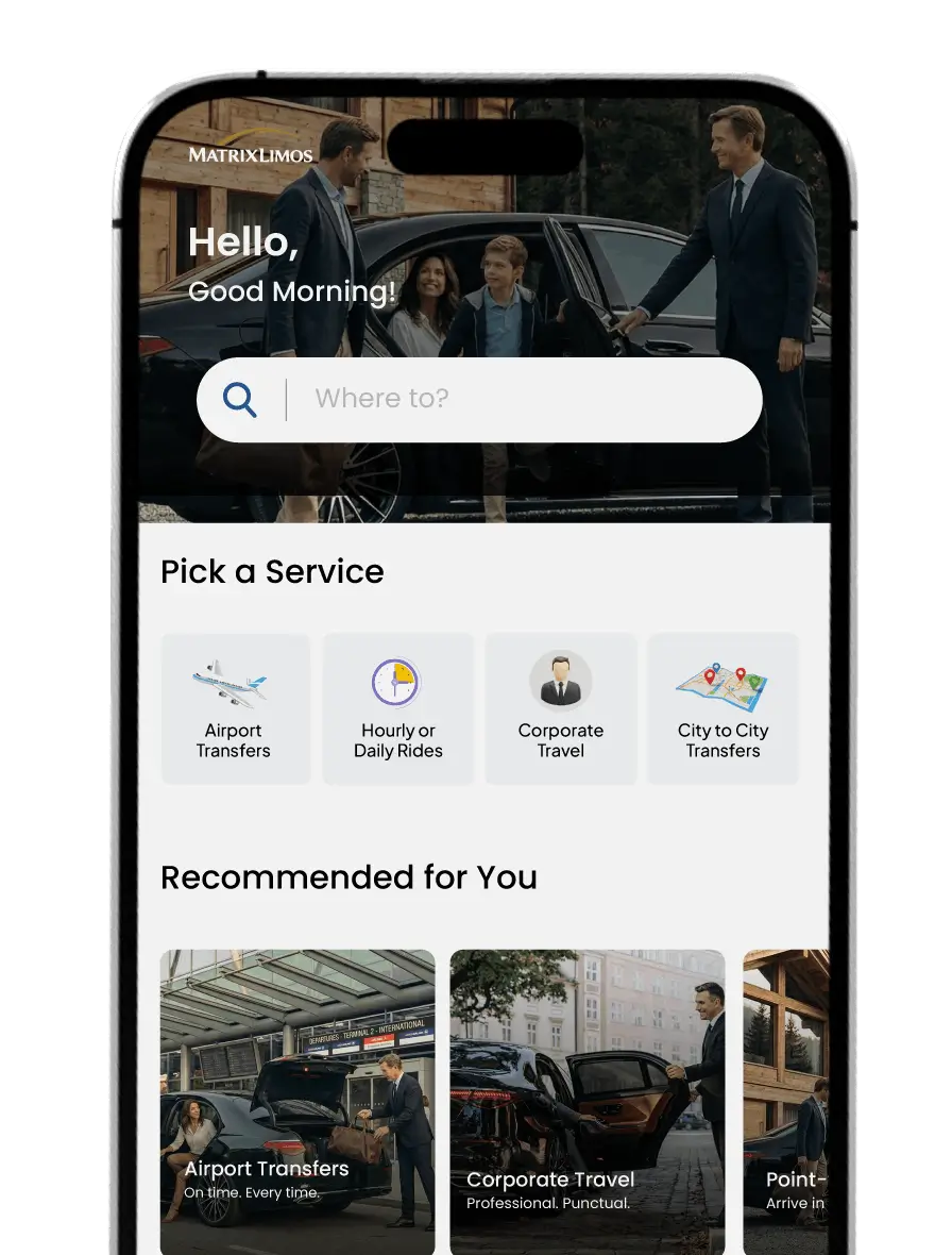 Matrix Limos mobile Application
